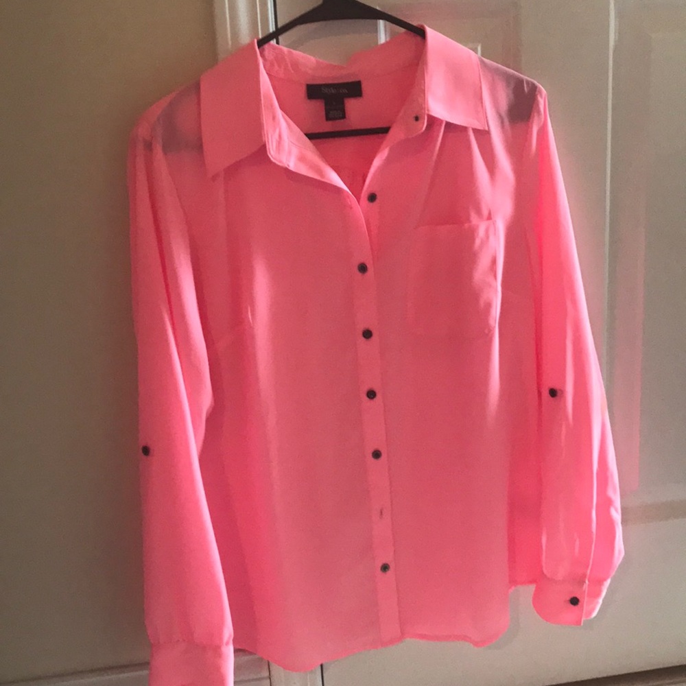 Pretty pink top